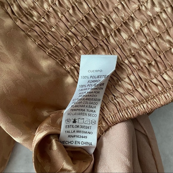 Satin Leopard Print Corset Top - Picture 9 of 10